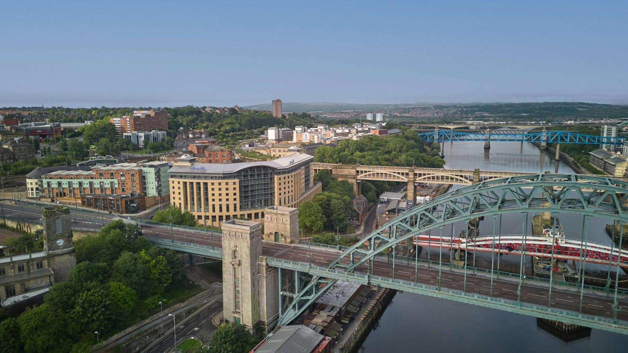 Hotel Hilton Newcastle Gateshead Exterior foto