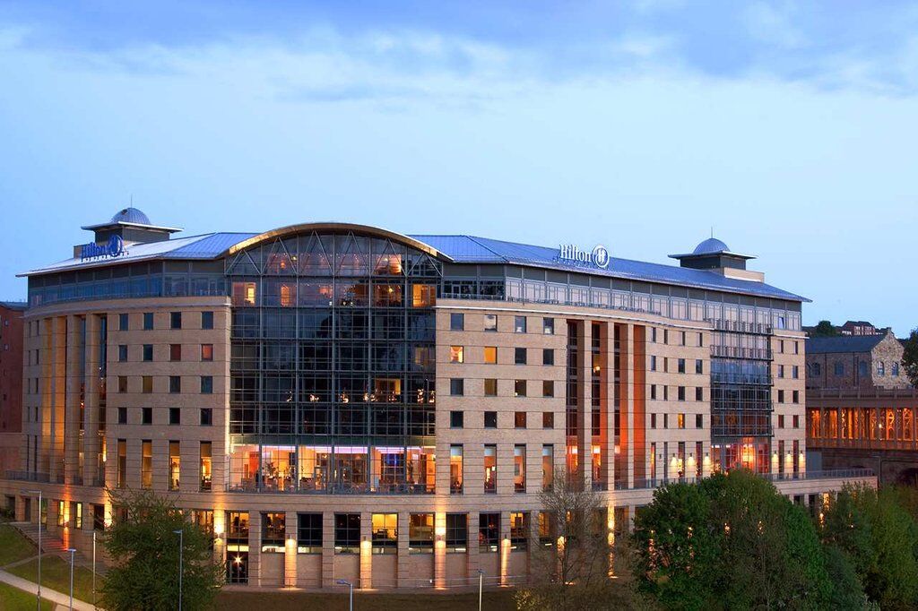 Hotel Hilton Newcastle Gateshead Exterior foto